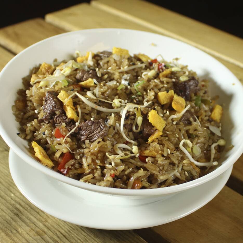 Arroz  Lomo Camaron