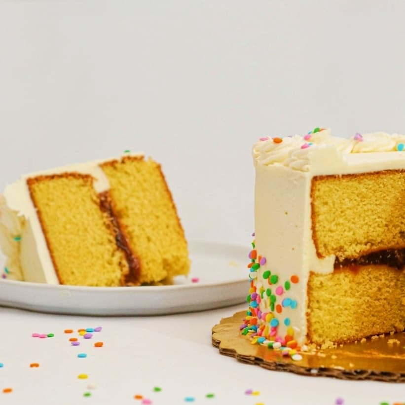 Rebanada de Pastel de Fiesta