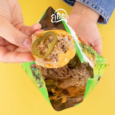 Tostitos con Queso y Carne