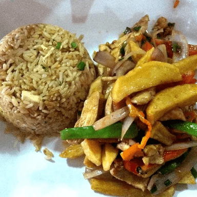 Lomo con Chancho Menú