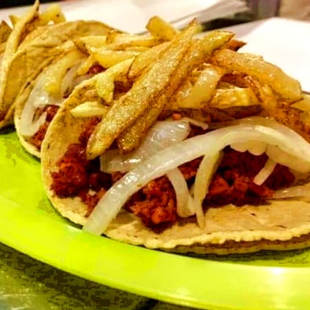 K TACO LONGANIZA ARTESANAL+ POSTRE SORPRESA