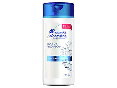 SHAMPOO H&S LIMPIEZA RENOVADORA 90 ML