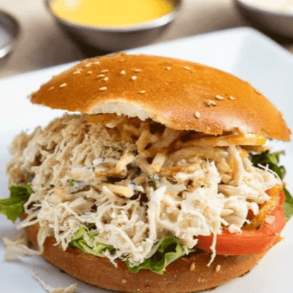 Sándwich de Pollo Deshilachado