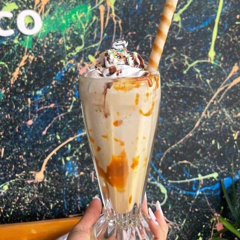 Frappé de cajeta