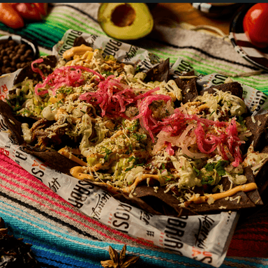 Nachos Tinga De Pollo
