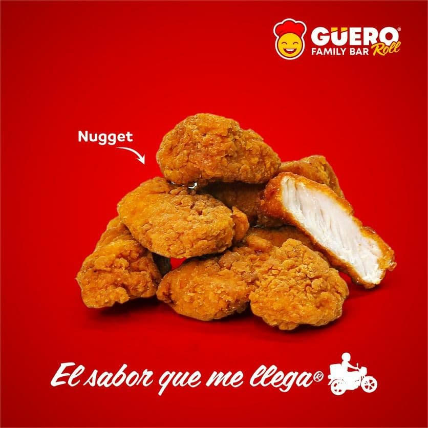 Nuggets con Papas