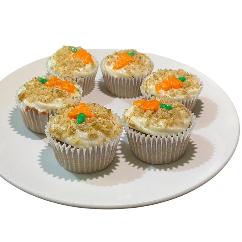Cupcake de Zanahoria 6 Piezas