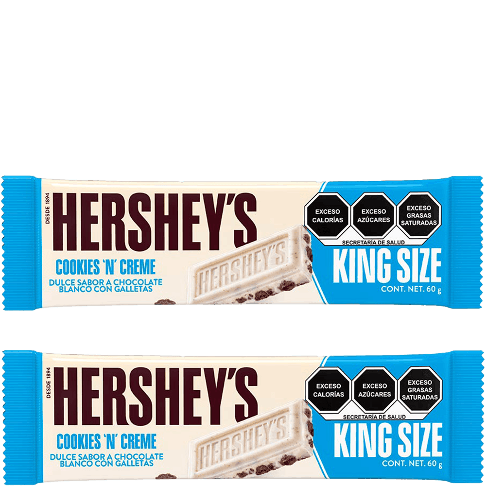 2 Hershey CnC King Size pz