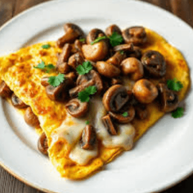 OMELETTE DE CHAMPIÑIONES