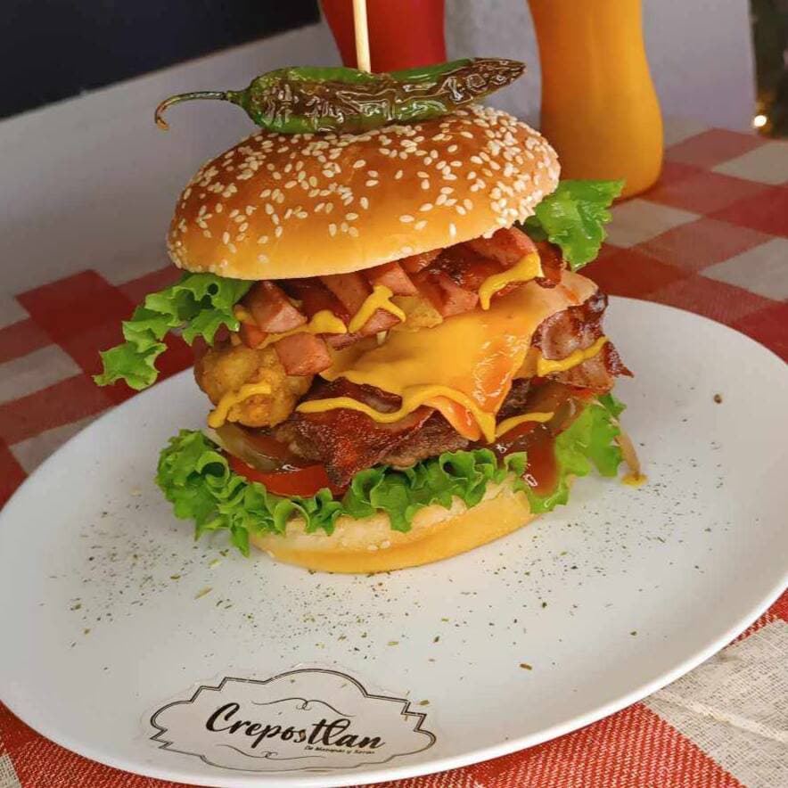 Hamburguesa Crepostlan