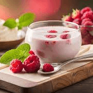 Bubble Tea de Yogurt de Frambuesa