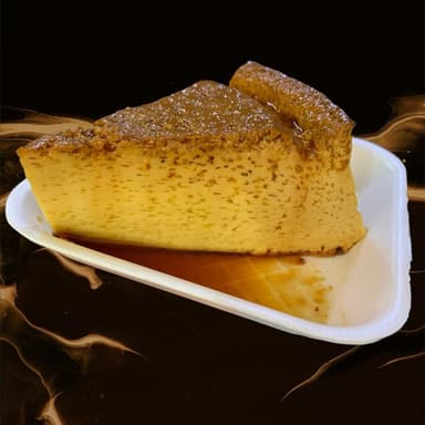 Rebanada de Flan Napolitano