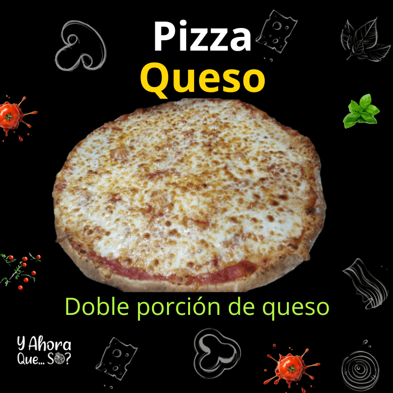 Pizza de Queso Mediana 12"