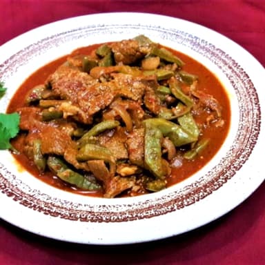 COMBO CARNE CON RAJAS PAPAS Y ELOTE + ARROZ + SALS