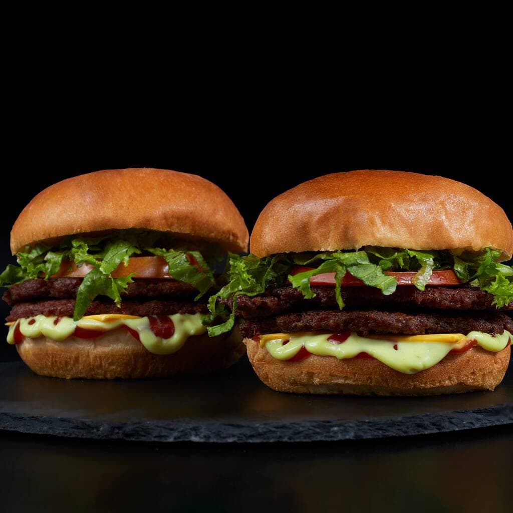 2 Hamburguesas Doble con Queso 🧀🍔🍔