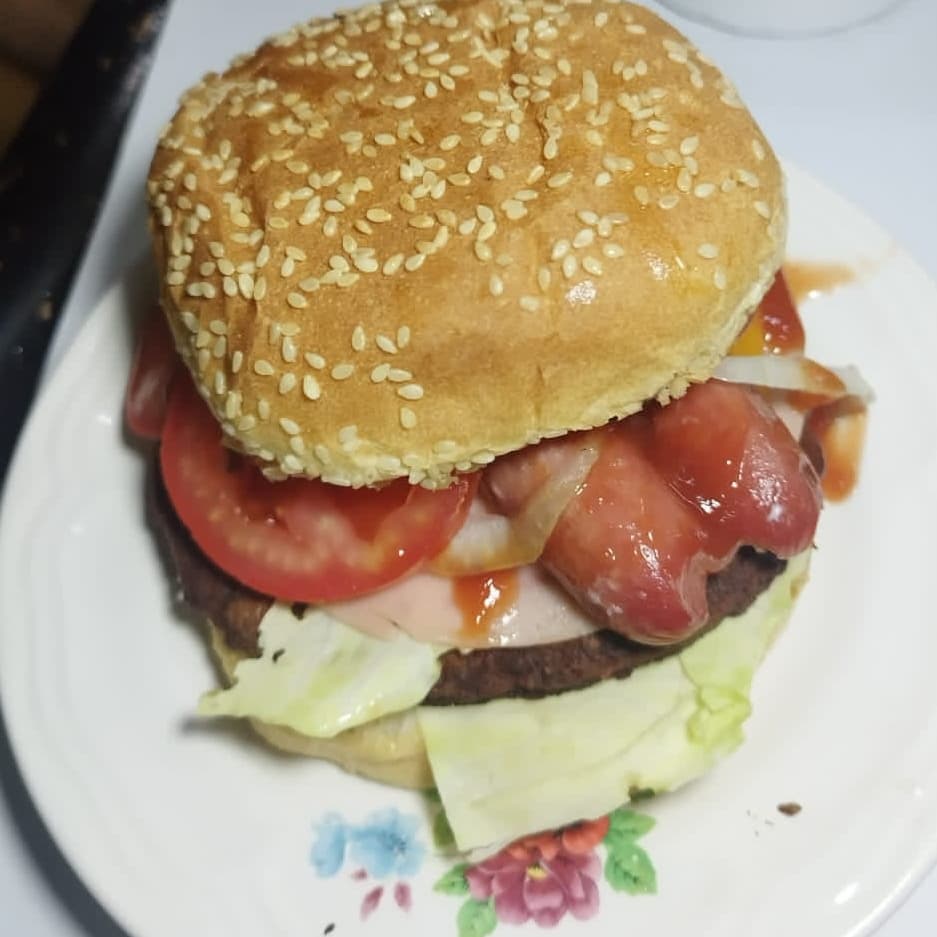 Hamburgesa Sencilla