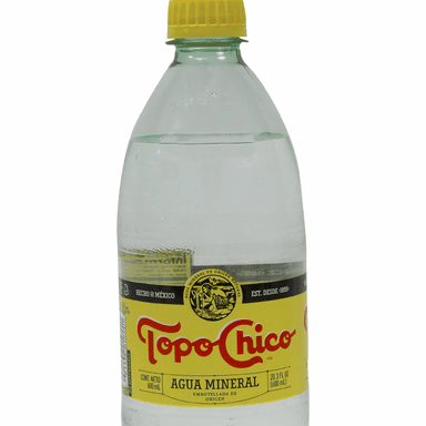 Agua mineral topo chico