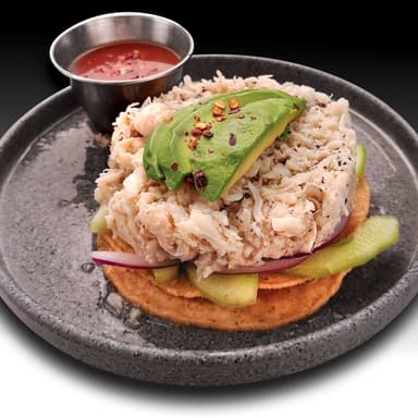 TOSTADA DE JAIBA
