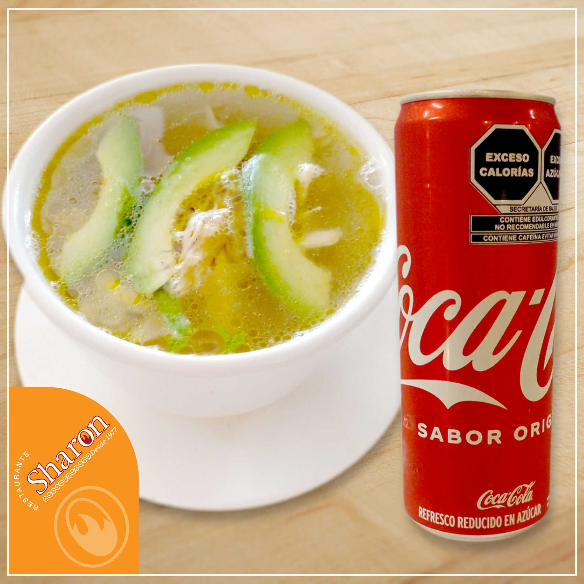 CONSOME + COCA COLA
