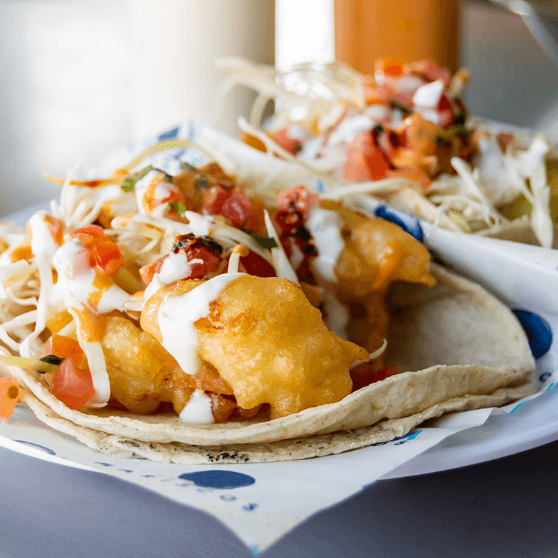 ORDEN 3 TACOS DE CAMARON ESTILO BAJA