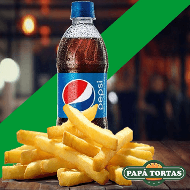 Papas y Refresco