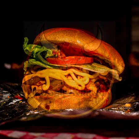 Cheddar Burger