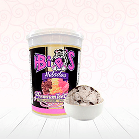 Nieve Tradicional de Oreo 1 L