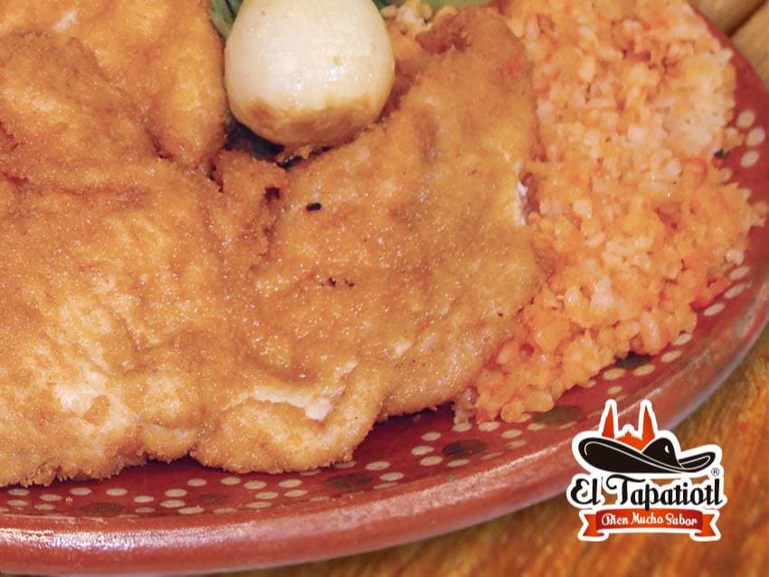 Platillo Milanesa de pollo