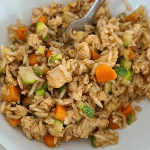 Yakimeshi de Pollo
