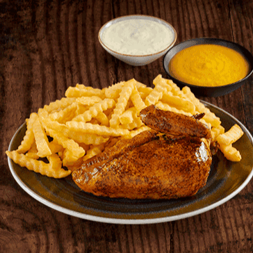 Un Cuarto de Pollo Mediterráneo