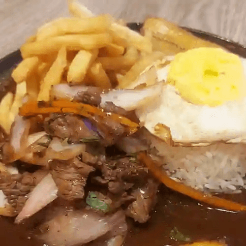 Lomo Saltado a Lo Pobre