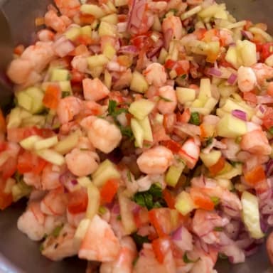 CEVICHE COCIDO