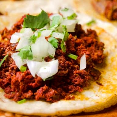 Tacos de Chorizo
