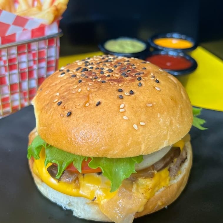 Hamburguesa Don Dago Con Papas