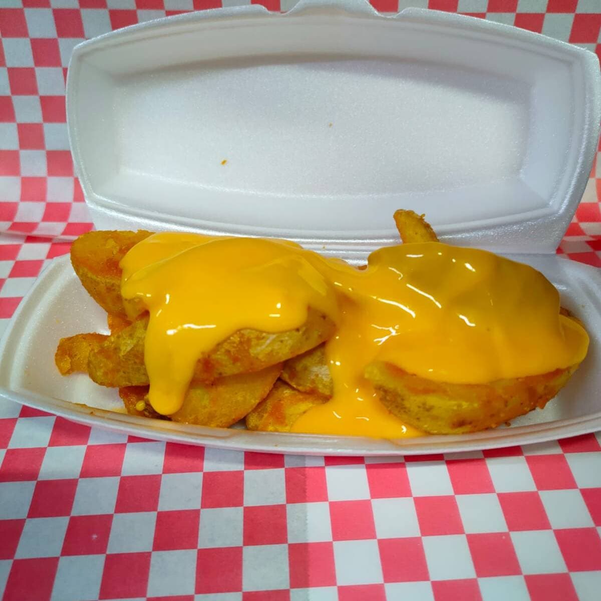 Papas Fritas Gajos con Queso