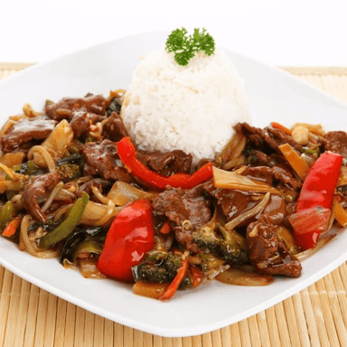 21.Arroz en Salsa con Carne de Res