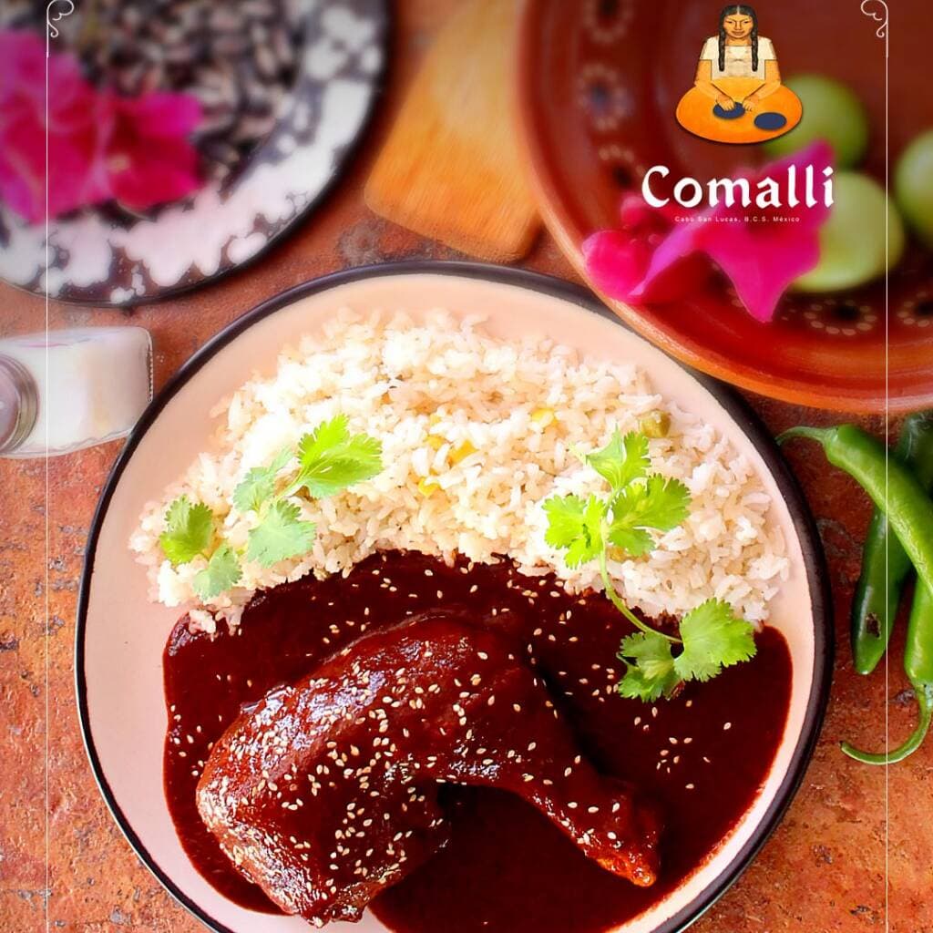 MOLE CON POLLO