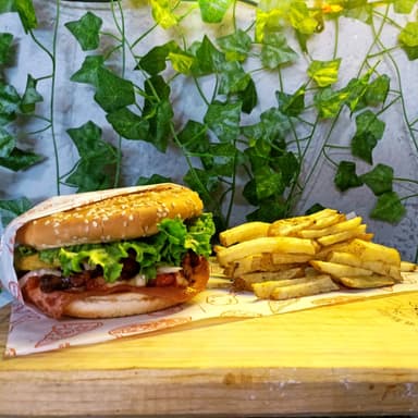 Hamburguesa Pa´ la que me alcanza