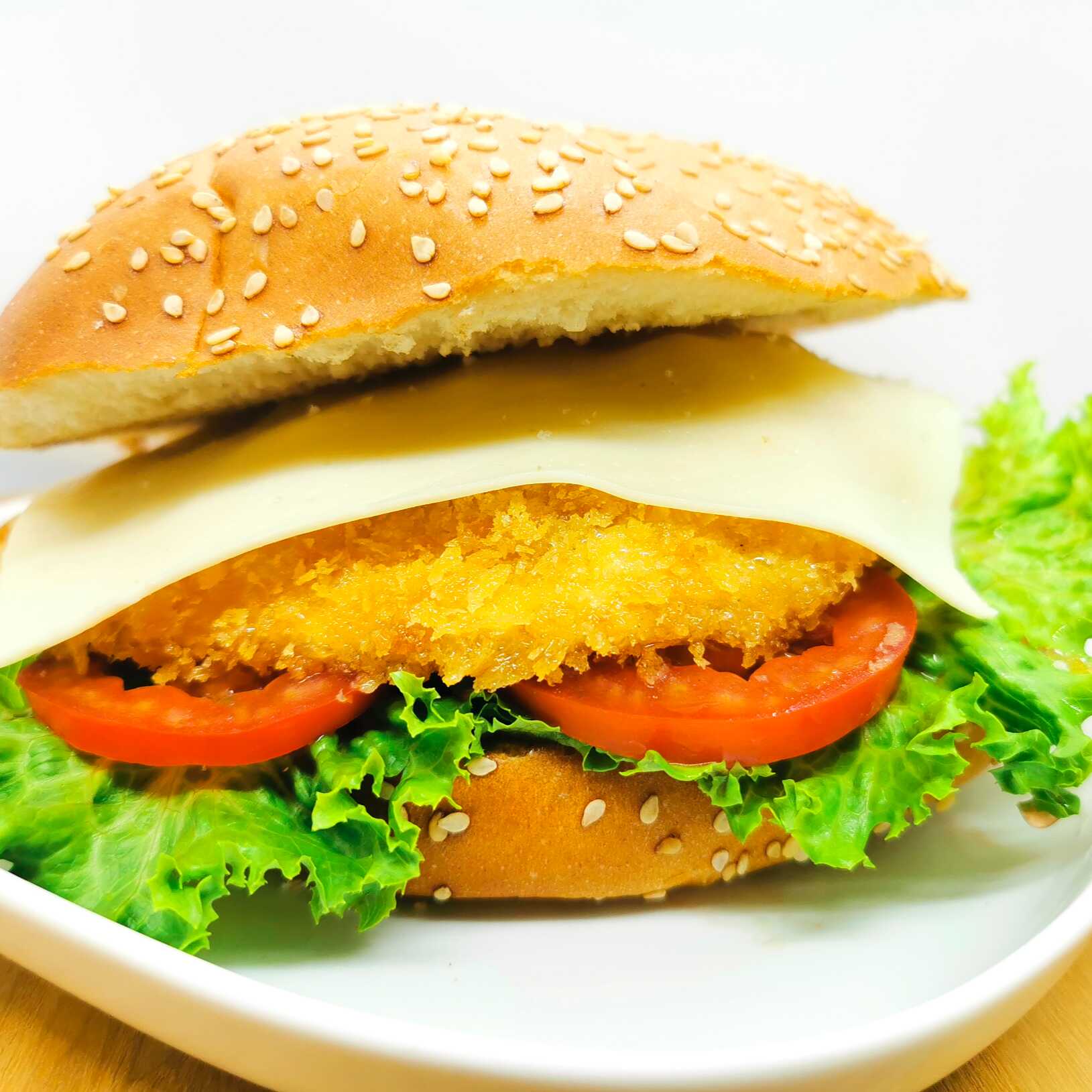 Hamburguesa de Pollo Crujiente