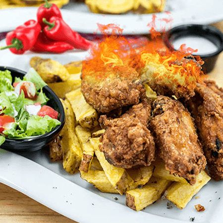Hot Broaster Wings