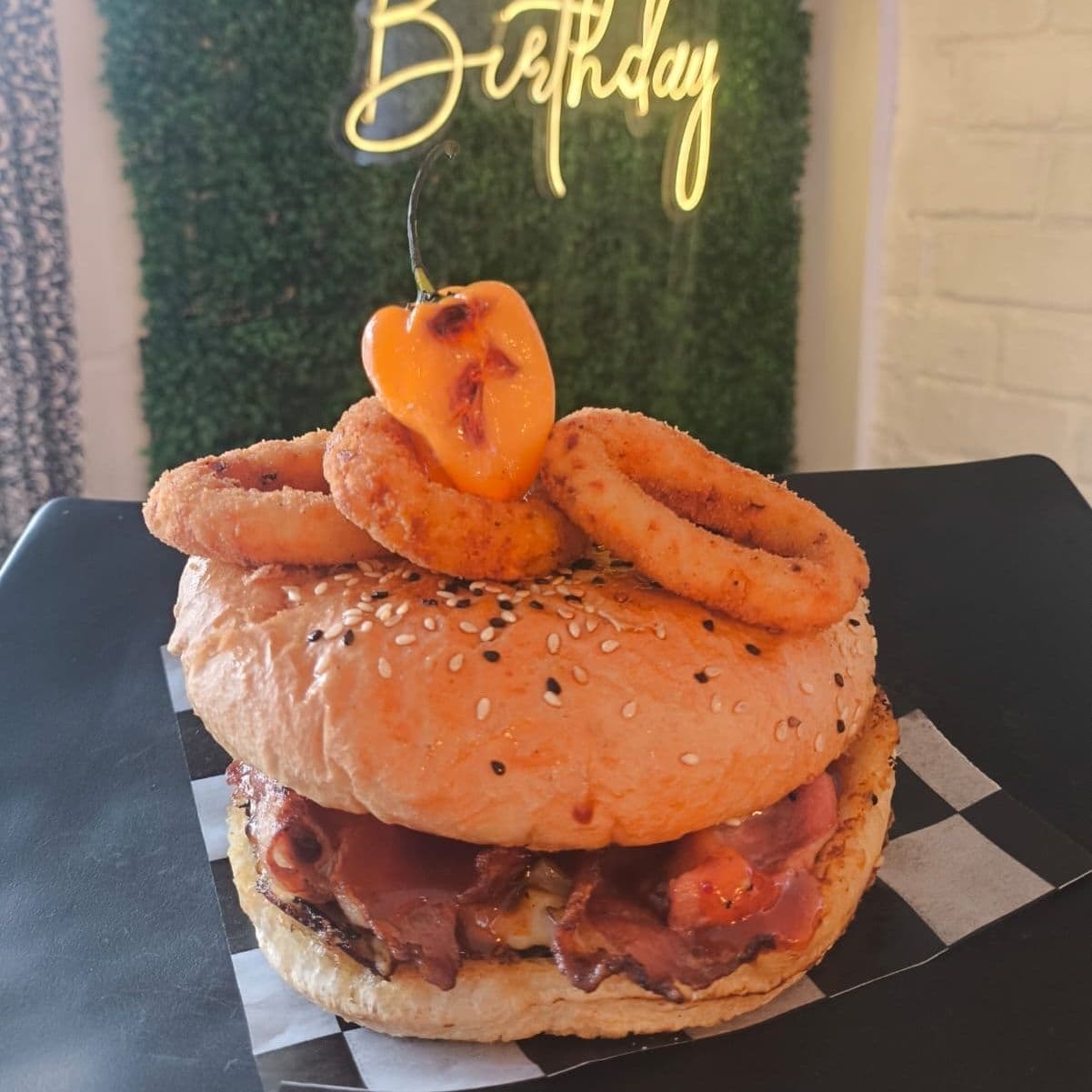 Hamburguesa Habanero