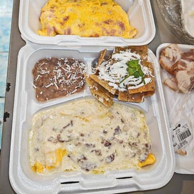 Omelette de Crema de Tocino y Cebolla
