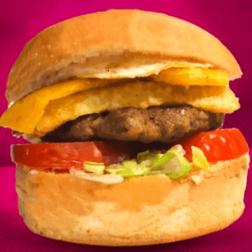 Hamburguesa de Casa Cubana