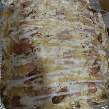 Combo Salchipapa Familiar 4 Personas + Bebida1.5 L