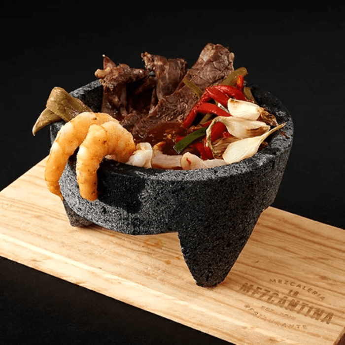 Molcajete Mar y Tierra