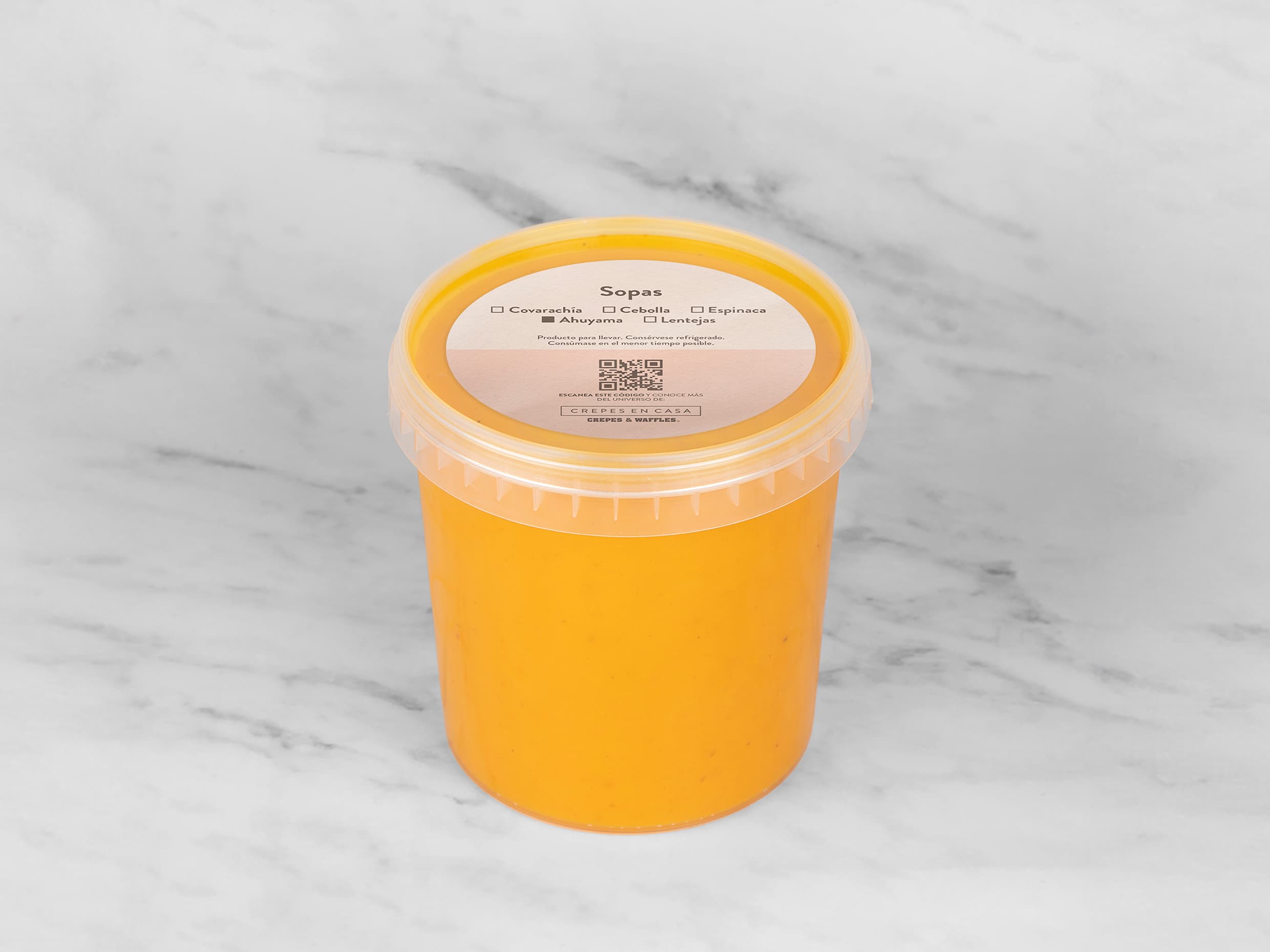Sopa de Ahuyama 1lt