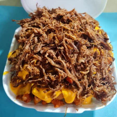 NACHOS CON CARNE GRANDES