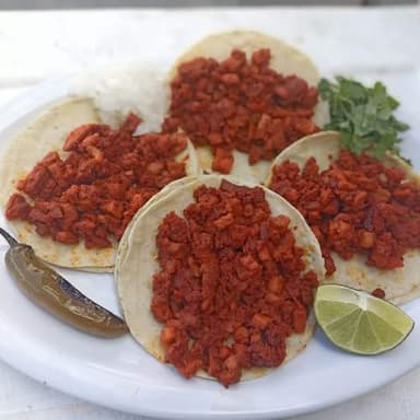 Taco Combinado (Pastor-Chorizo)