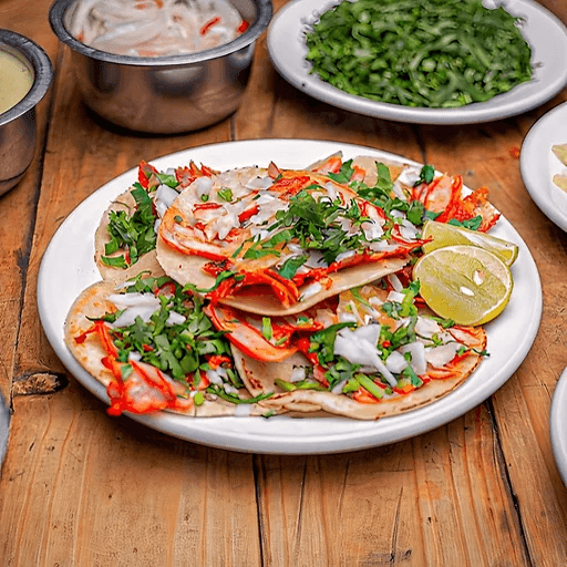 Taco al Pastor (Tortilla de Maíz)