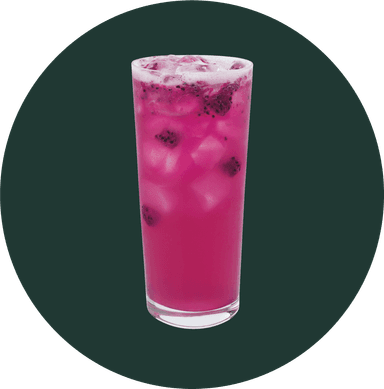 Mango Dragonfruit Refresher con limonada